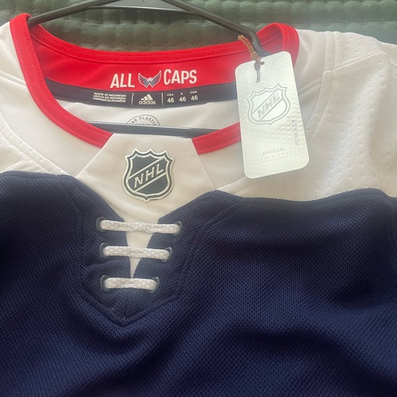 Adidas Washington Capitals Alternate Authentic NHL Jersey - Picture 4 of 4